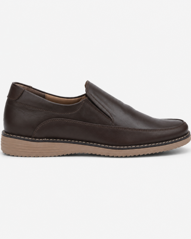 Mocasín George de Cuero