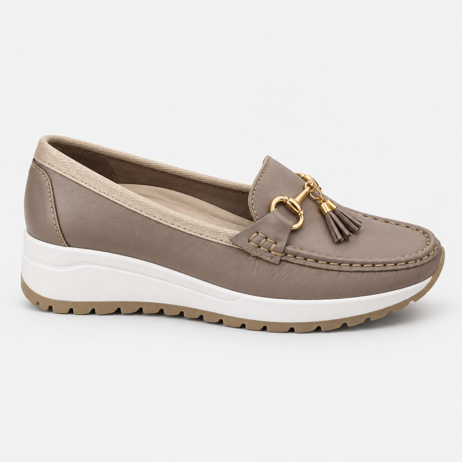 Mocasín Xime de Cuero