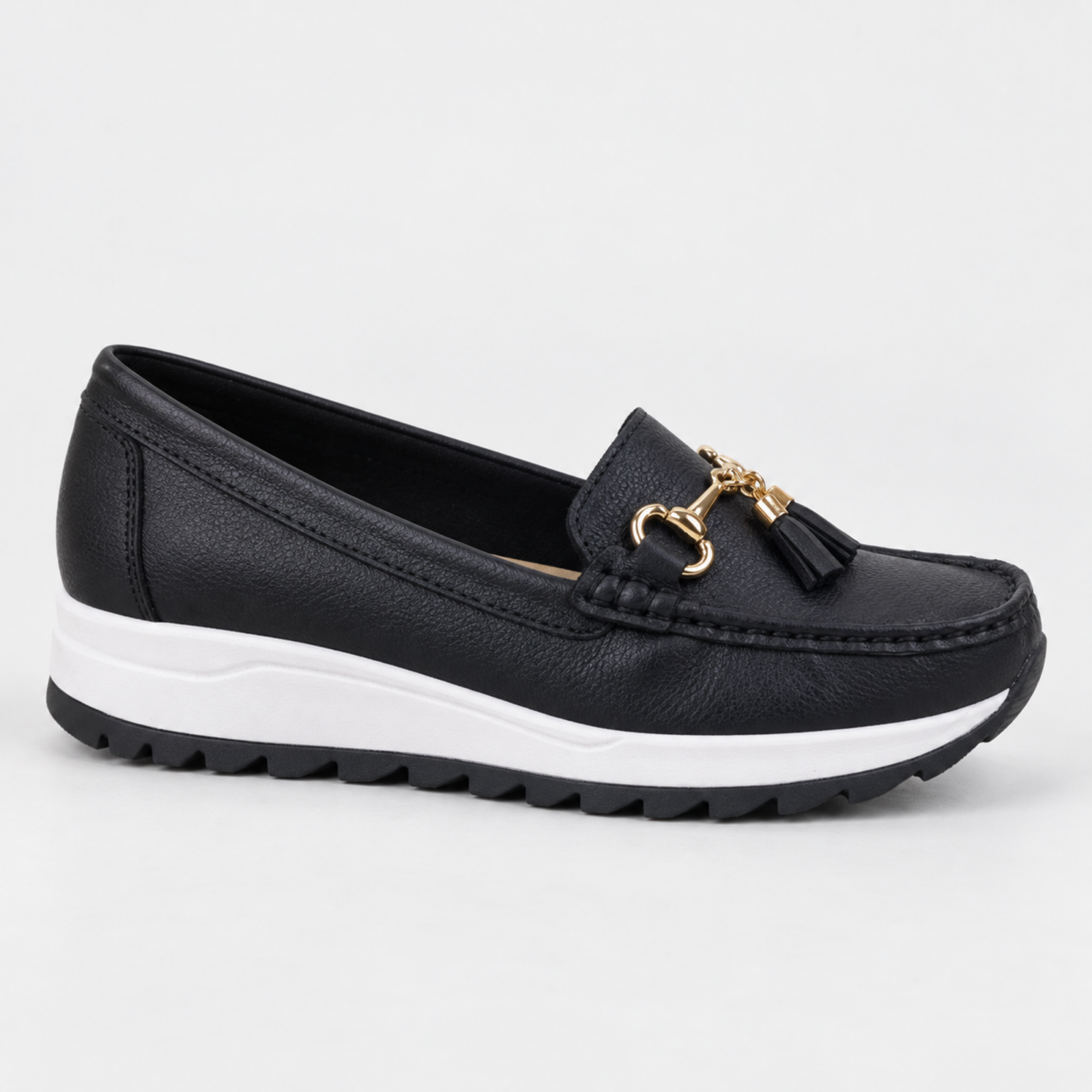 Mocasín Zoe de Cuero