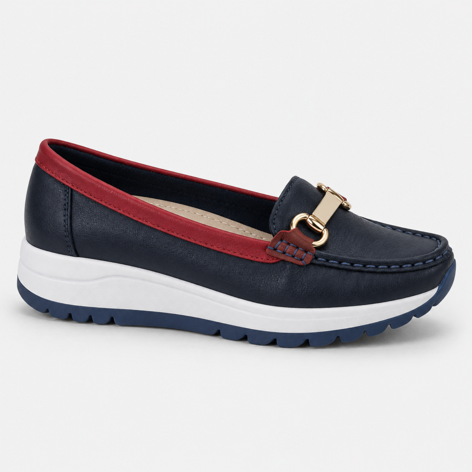 Mocasín Mía de Cuero