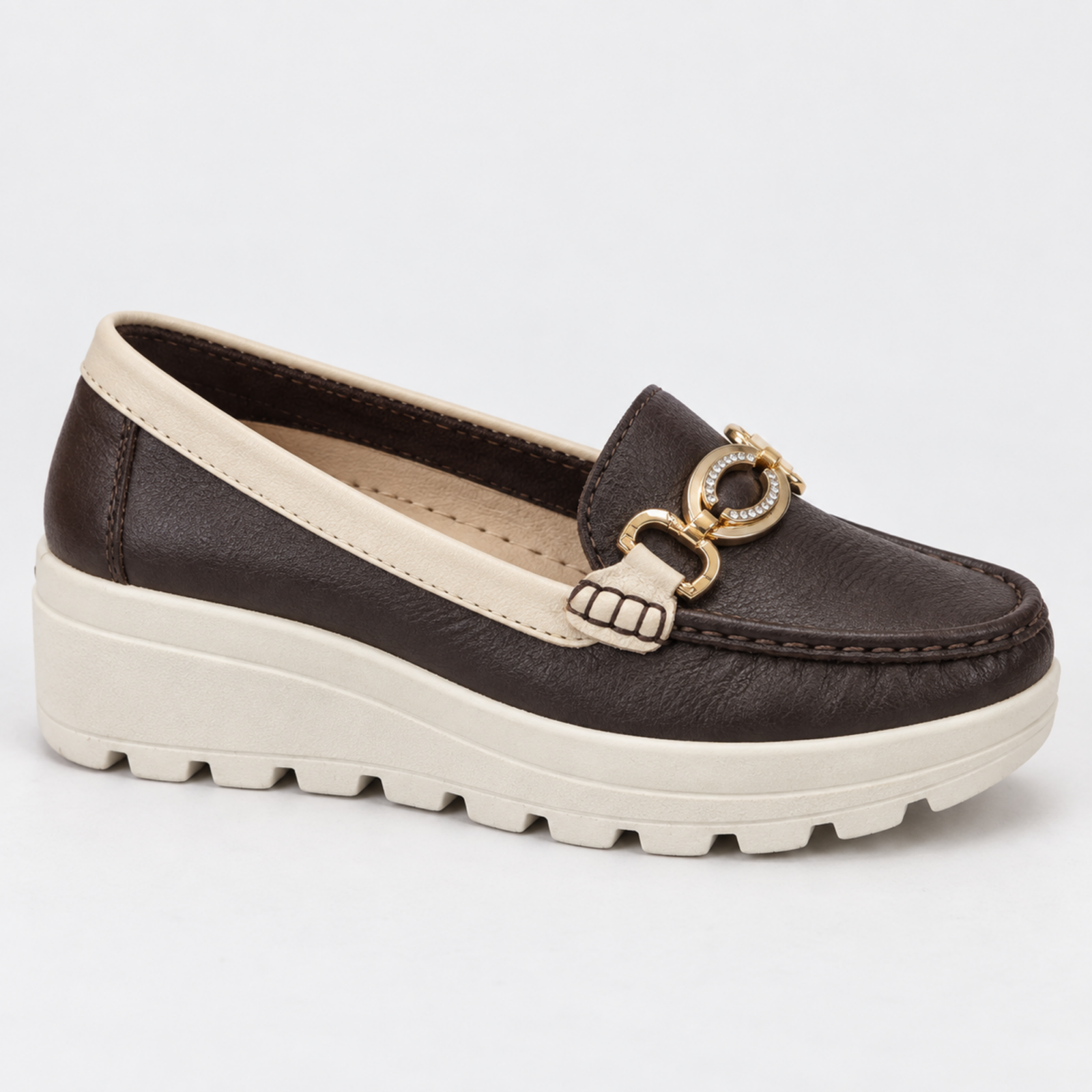 Mocasín Feli de Cuero