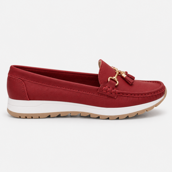 Mocasín Maya - Color Rojo