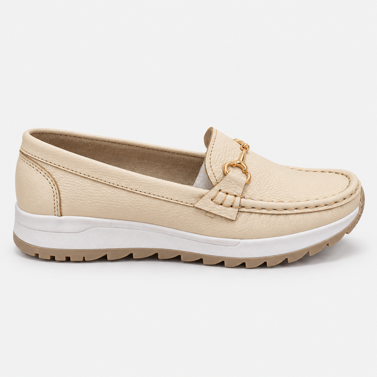 Mocasín Thelma - Color Beige